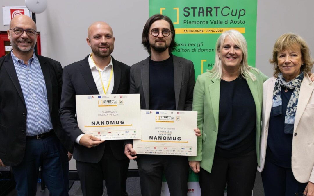 NanoMuG, incubata in 2i3T, vince la Start Cup Piemonte Valle d’Aosta 2025
