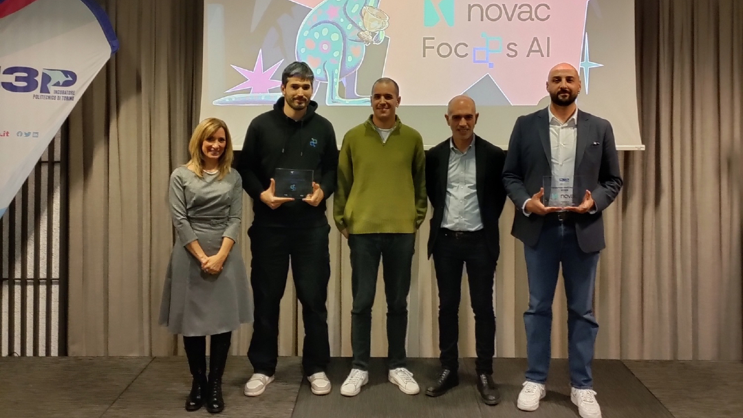Novac e Focoos AI nominate Startup dell’Anno da I3P ed ESA BIC Turin